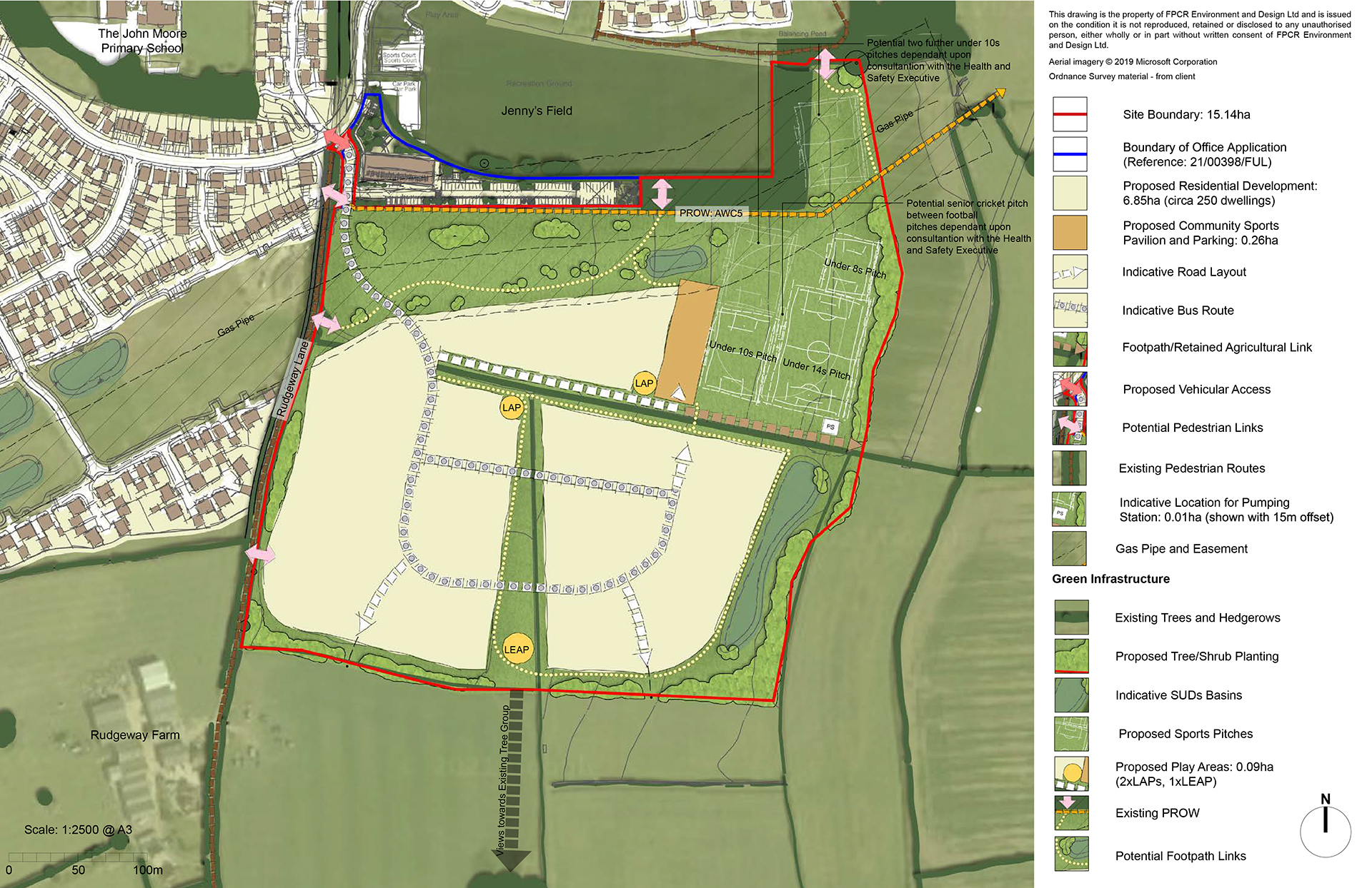 Illustrative masterplan.